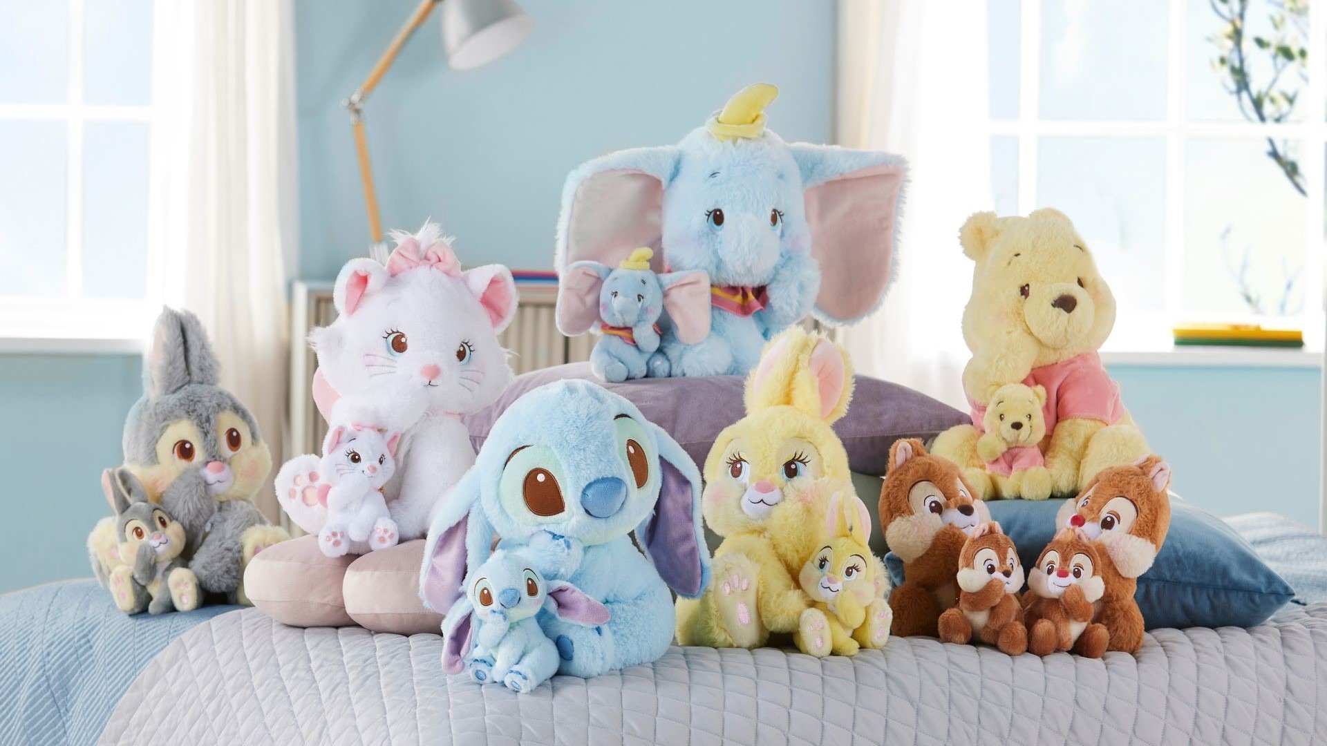 Disney Store Japan Plush and Keychain Collection on Disney Store